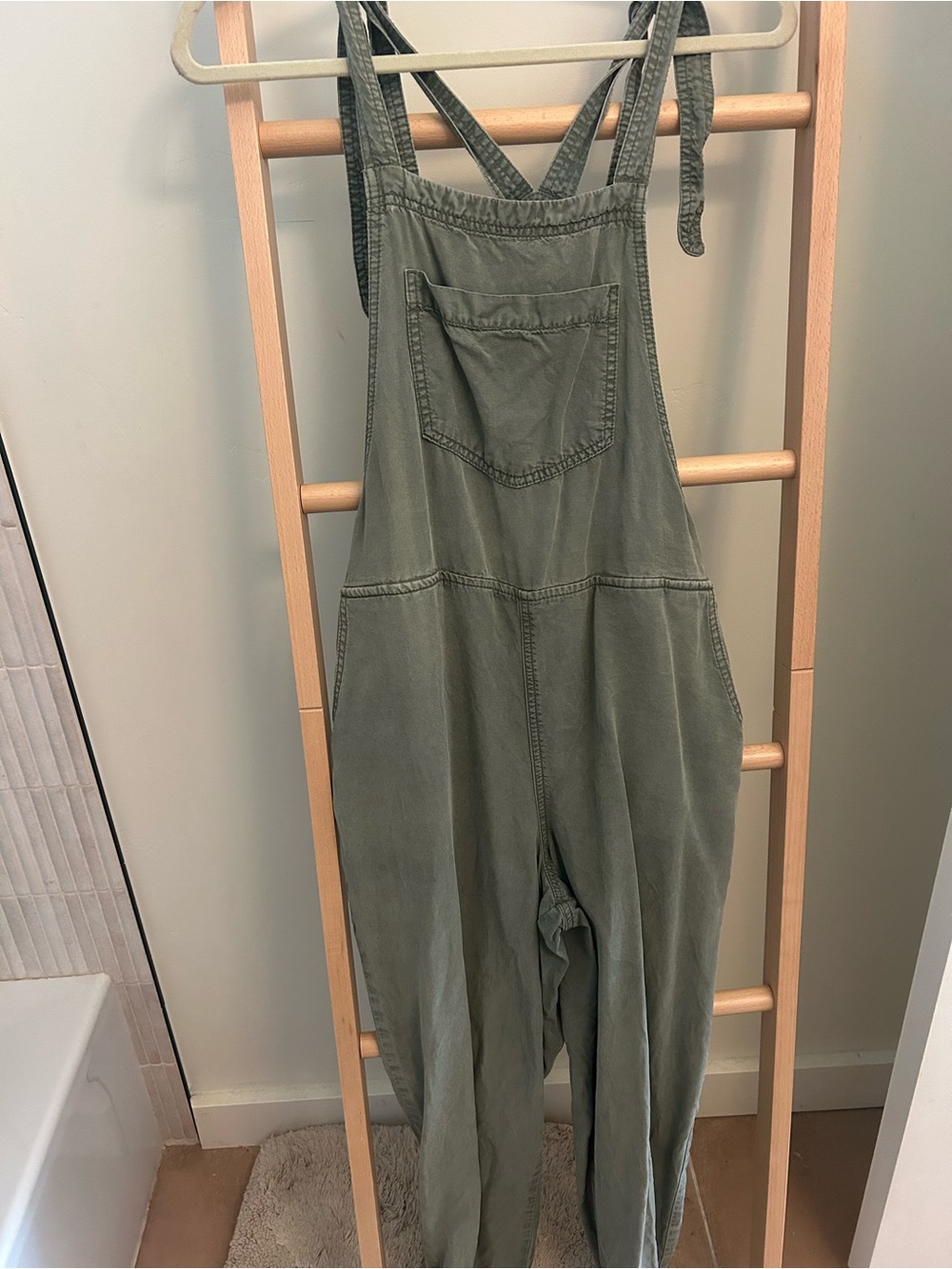 Aerie Olive Green Women's Overalls